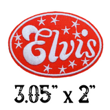 ELVIS Embroidered Patch - Choice of Backing