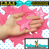 2.95" Sequin DARK PINK STAR with Choice of Backing (Iron On, Velcro HOOK, or Velcro LOOP)