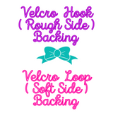 2.50"x2.50" GIRL POWER Heart Lavender Stitching on Red Twill Embroidered Patch with Choice of Backing